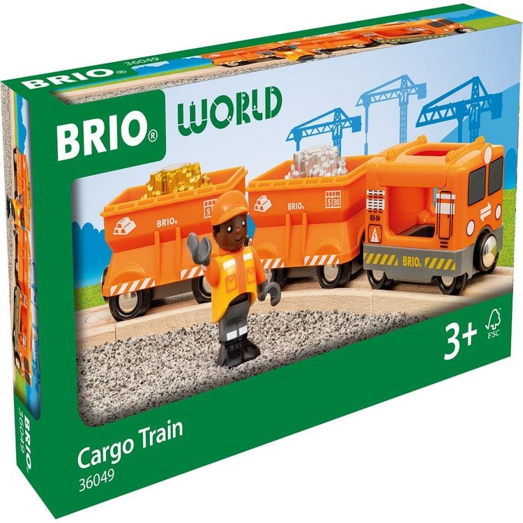 Alternative view of Gold Cargo Train