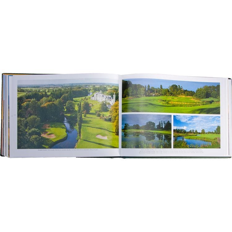 "Golf Courses: Fairways of the World" Book in Green Bonded Leather - Image 7
