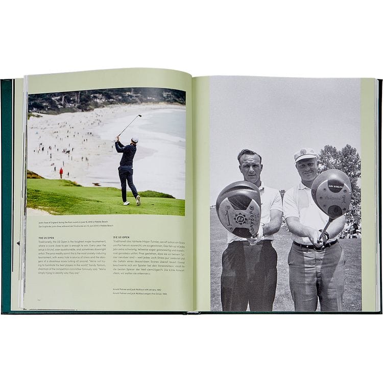 "Golf: The Ultimate Book" in Green Bonded Leather - Image 4