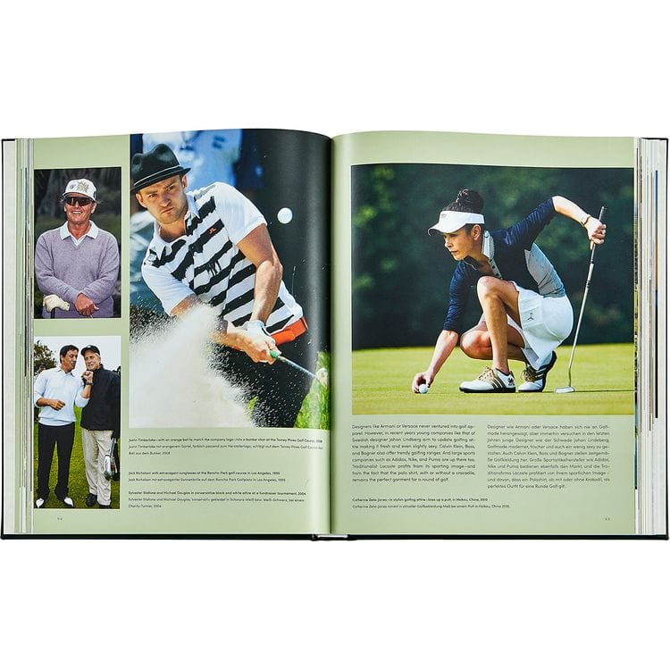 "Golf: The Ultimate Book" in Green Bonded Leather - Image 5