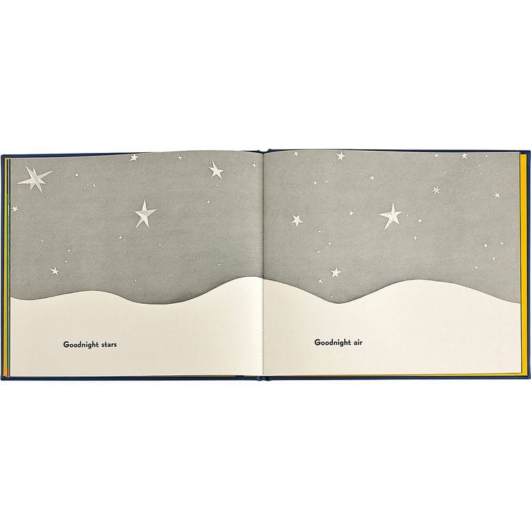 "Goodnight Moon" Book in Blue Bonded Leather - Image 5