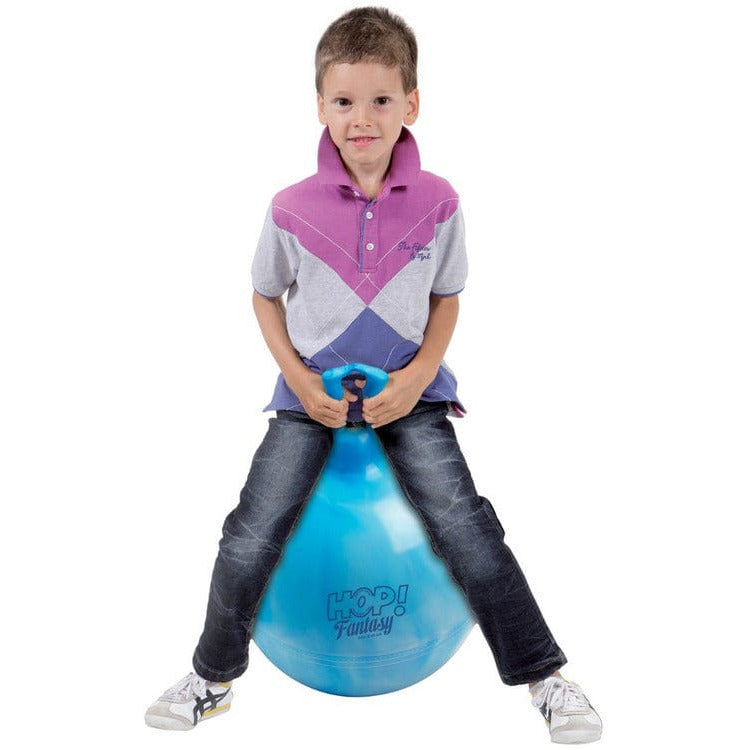 Alternative view of Gymnic Hop 45 - 18 inch Hop Ball Swirl Blue