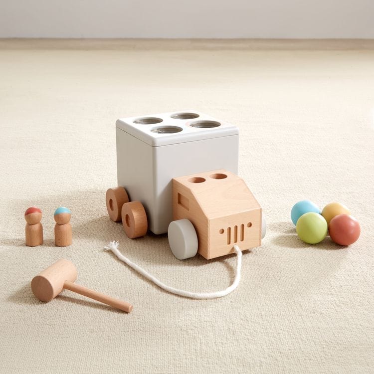 Hammer Time Wood Pull Toy - Image 6
