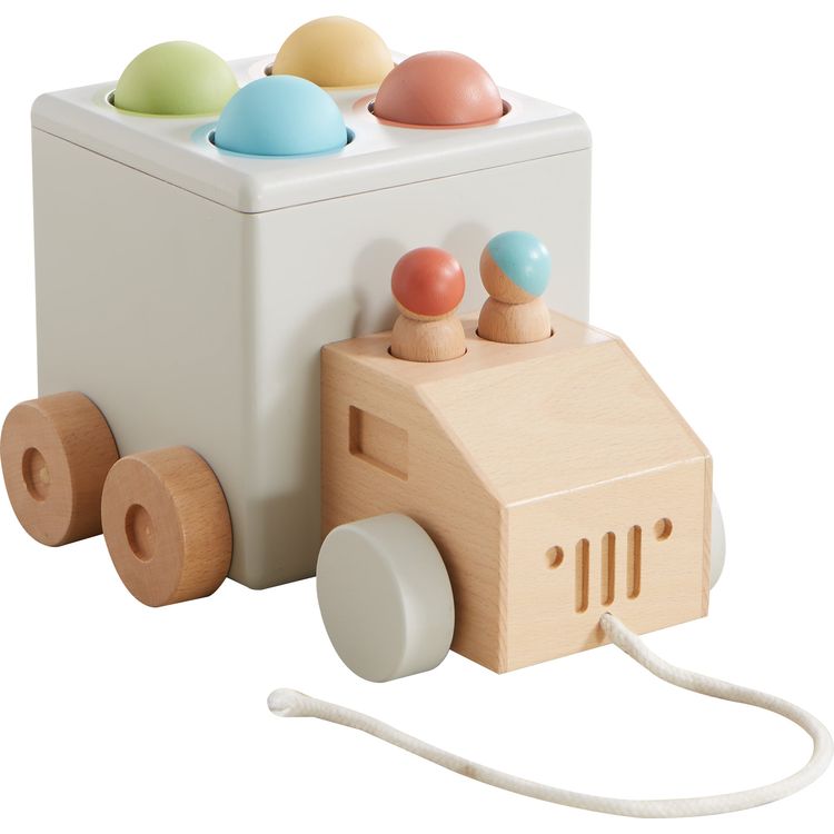 Hammer Time Wood Pull Toy