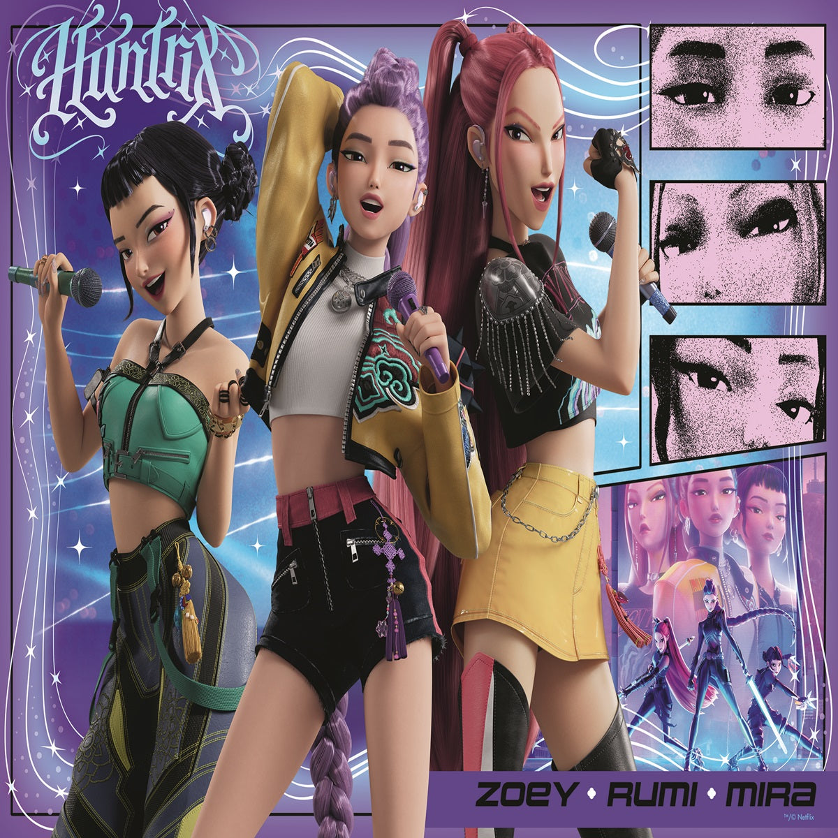 Alternative view of Happy Fans, Happy Honmoon! K-Pop Demon Hunters 100 Piece Jigsaw Puzzle