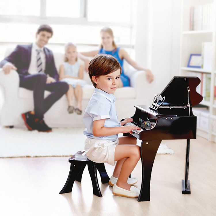 Alternative view of Happy Grand Piano - Black
