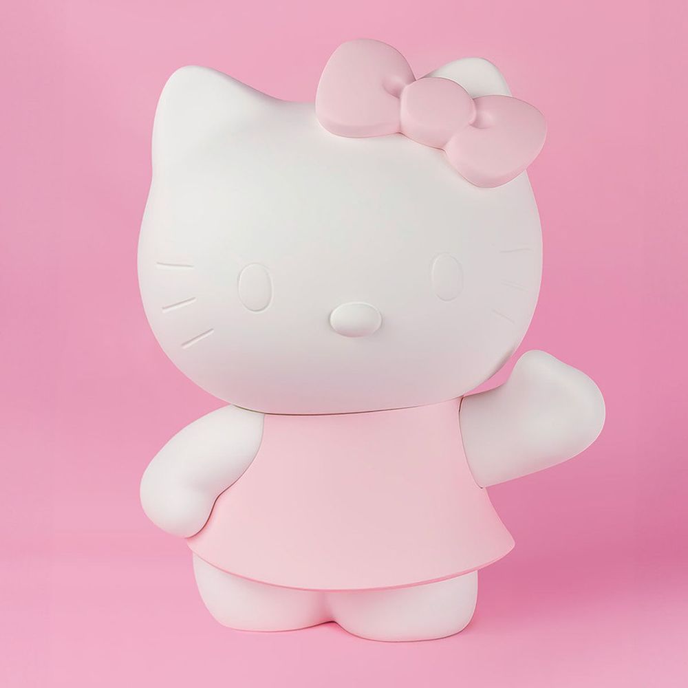 Hello Kitty Figure in Pink Robe - 10.6" - Image 4
