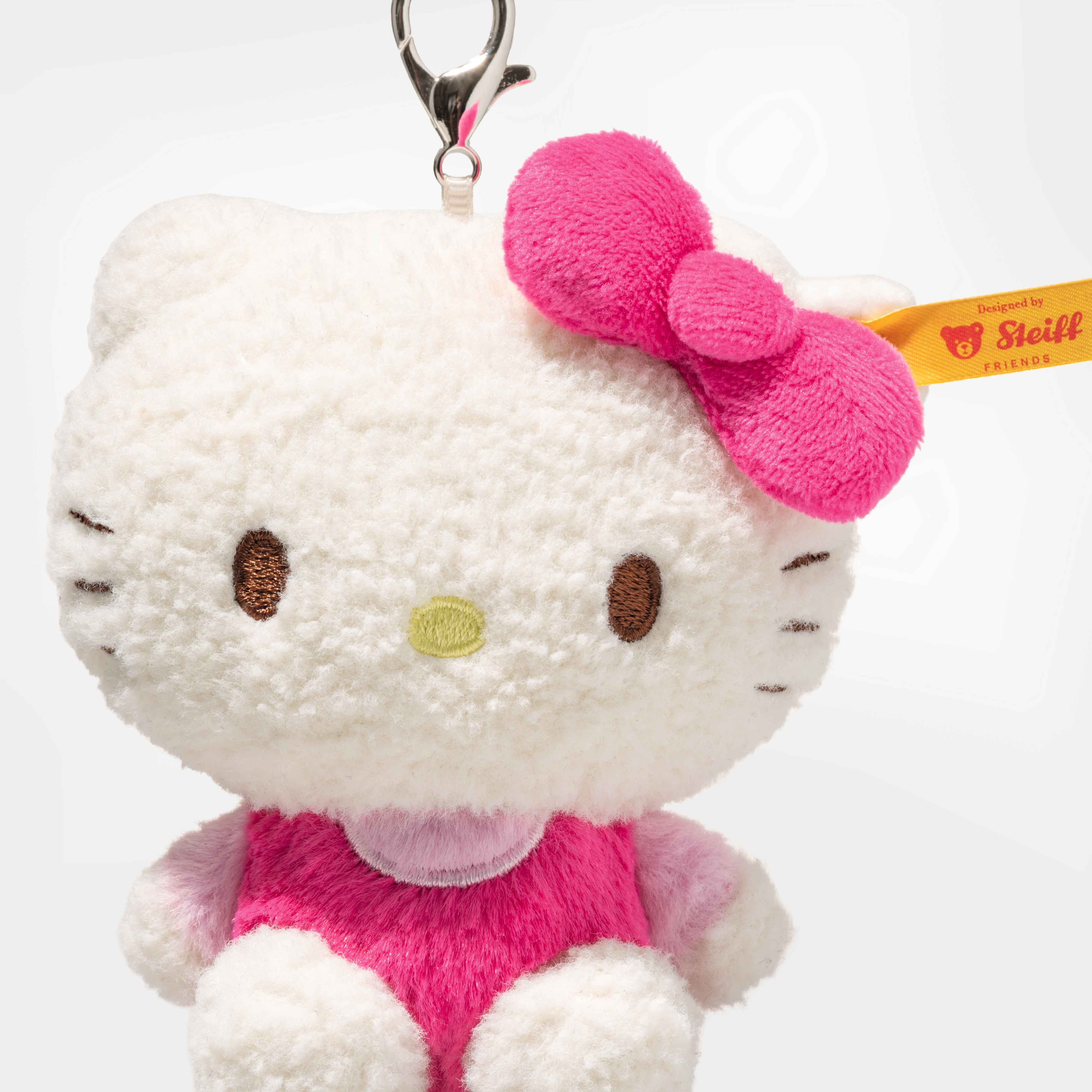 Alternative view of Hello Kitty Keyring - White