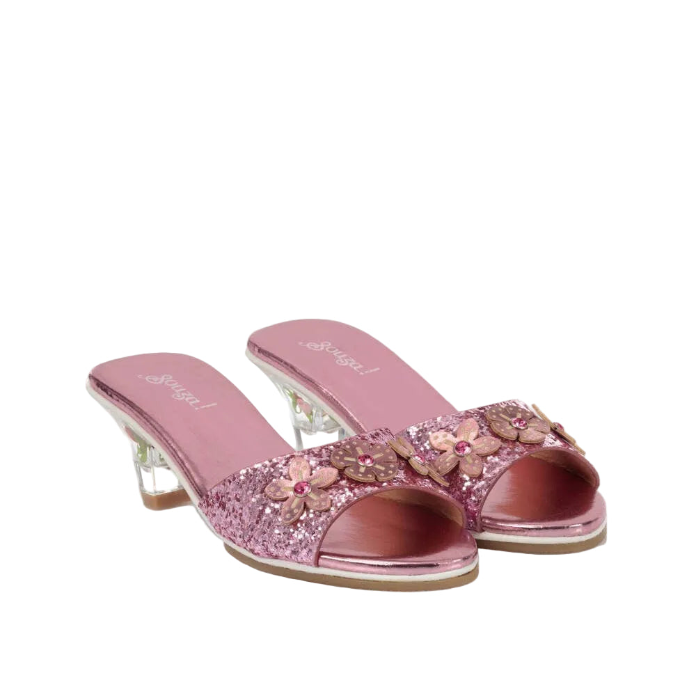 High-Heel Mariona Slipper (Pink) - Size 8-9