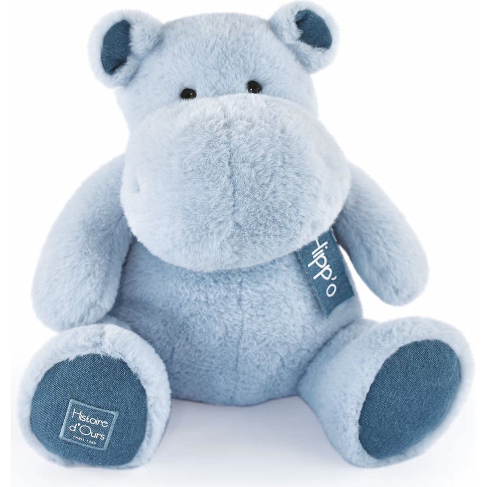 Hippo Plush - Blue Jean