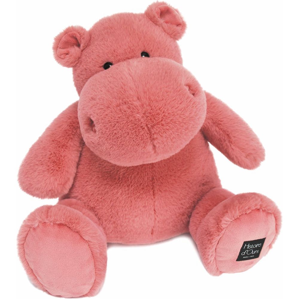Hippo Plush - Coral