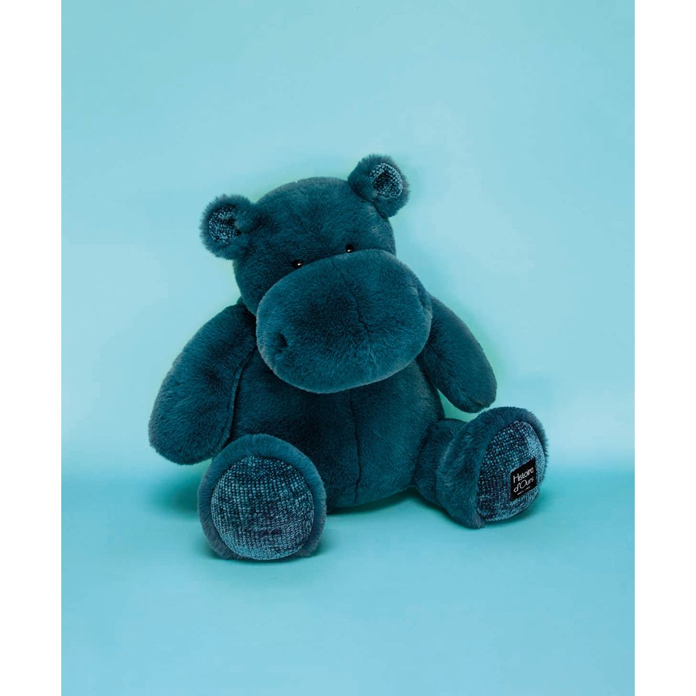 Alternative view of Hippo Plush - Dark Teal