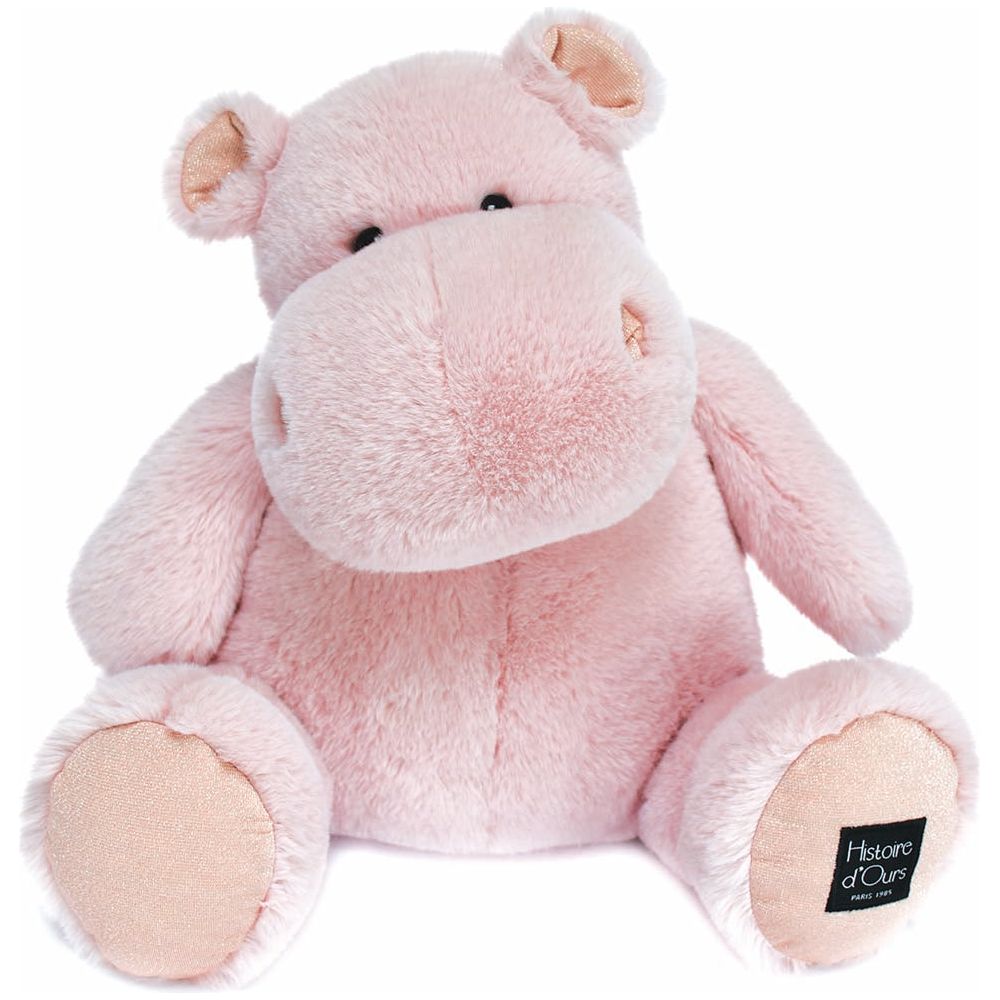 Hippo Plush - Dusty Pink