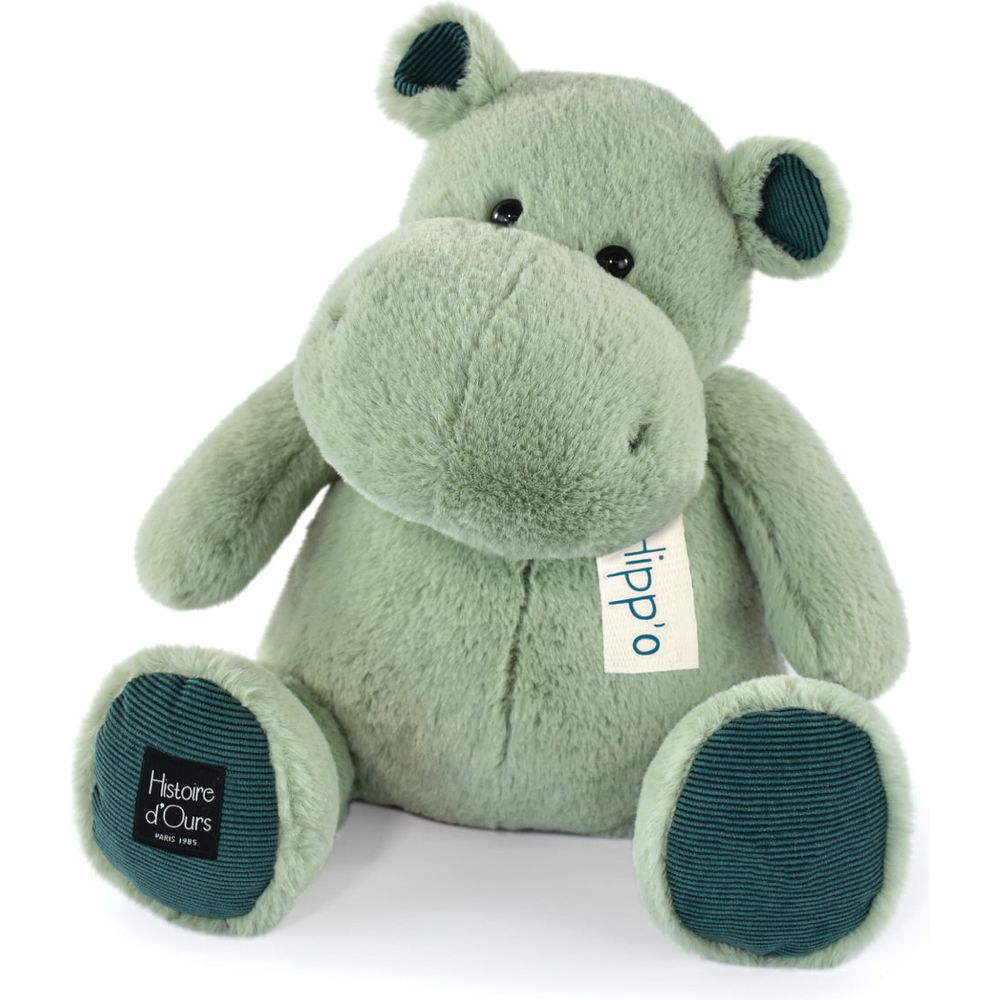 Hippo Plush - Sage