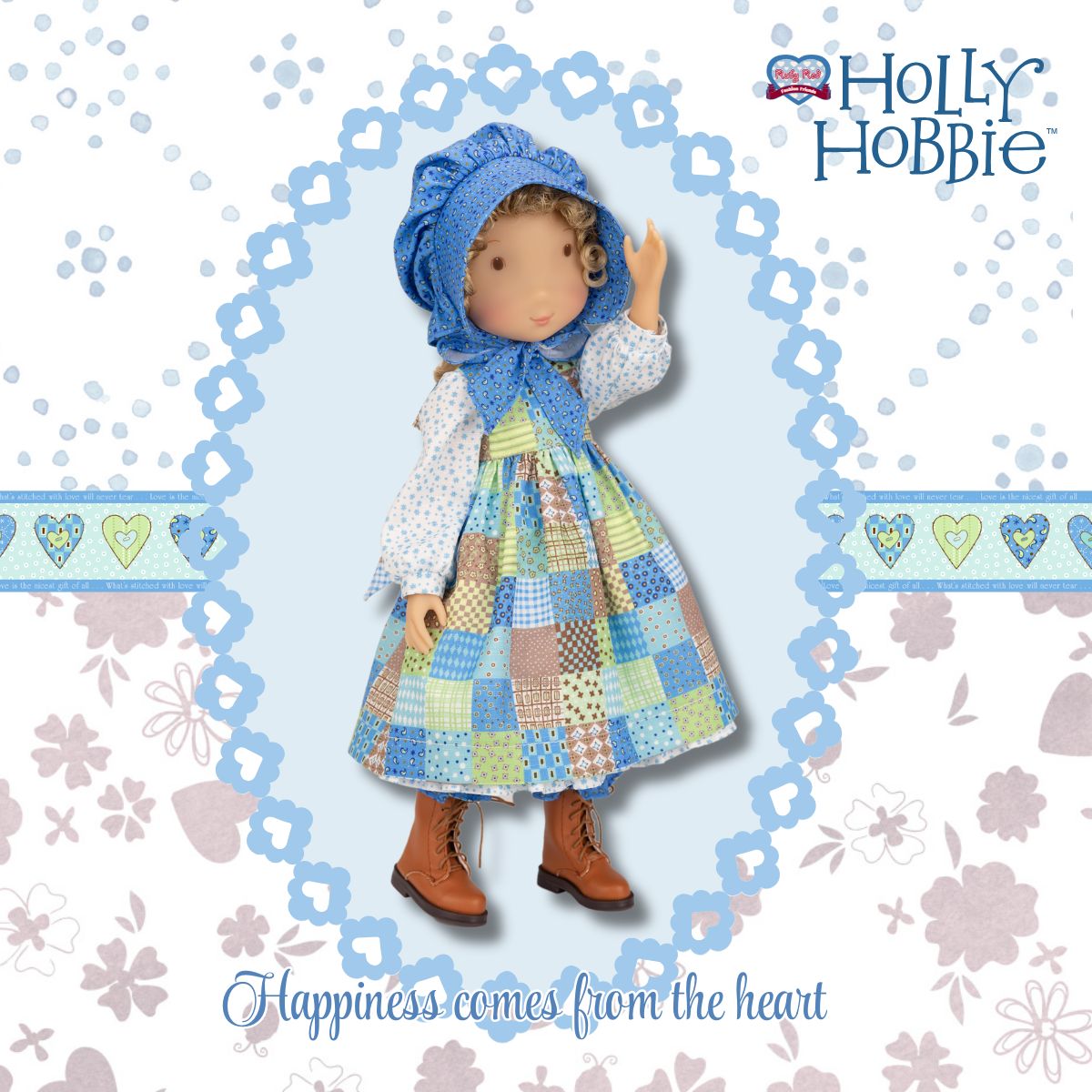 Alternative view of Holly Hobbie - Blue Girl Dollset