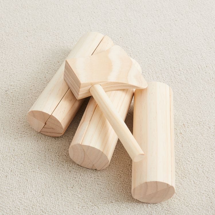 Home on the Range Pretend Play Wood Camping Set - Image 3