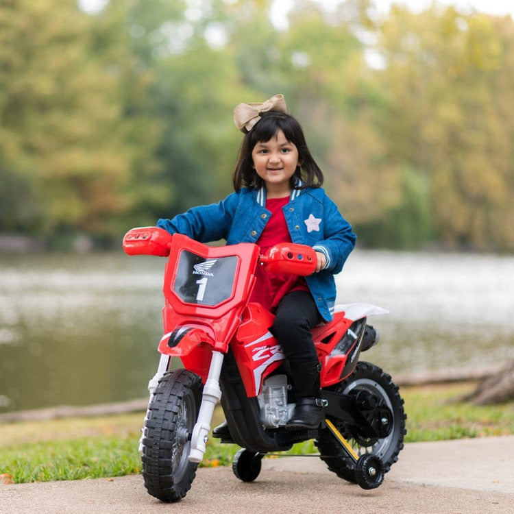 Alternative view of Honda CRF250R Dirt Bike 6V Red