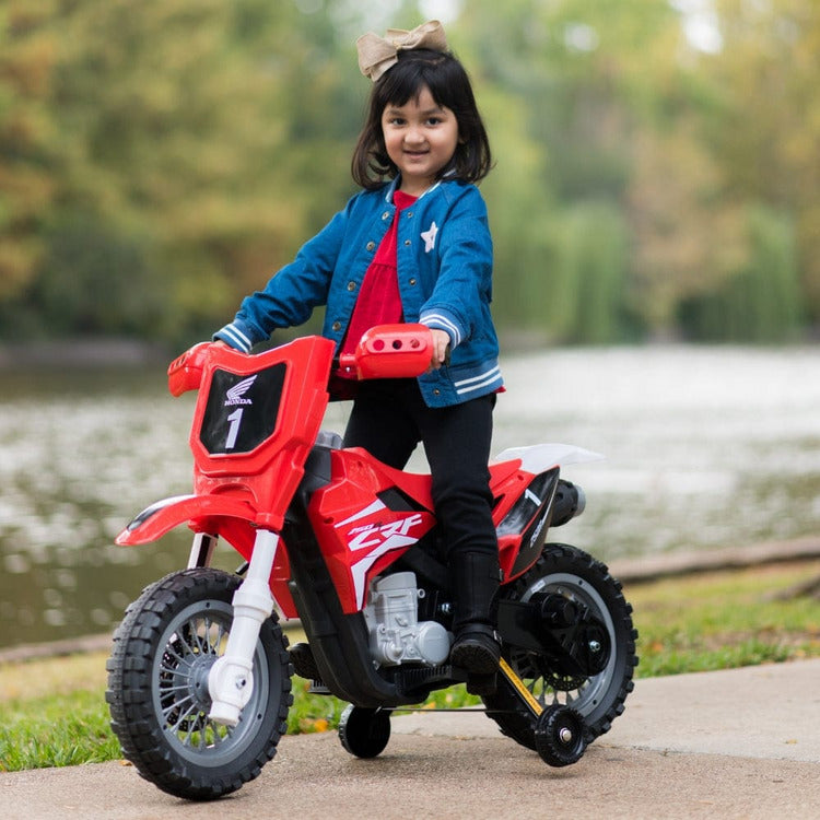 Honda CRF250R Dirt Bike 6V Red - Image 5
