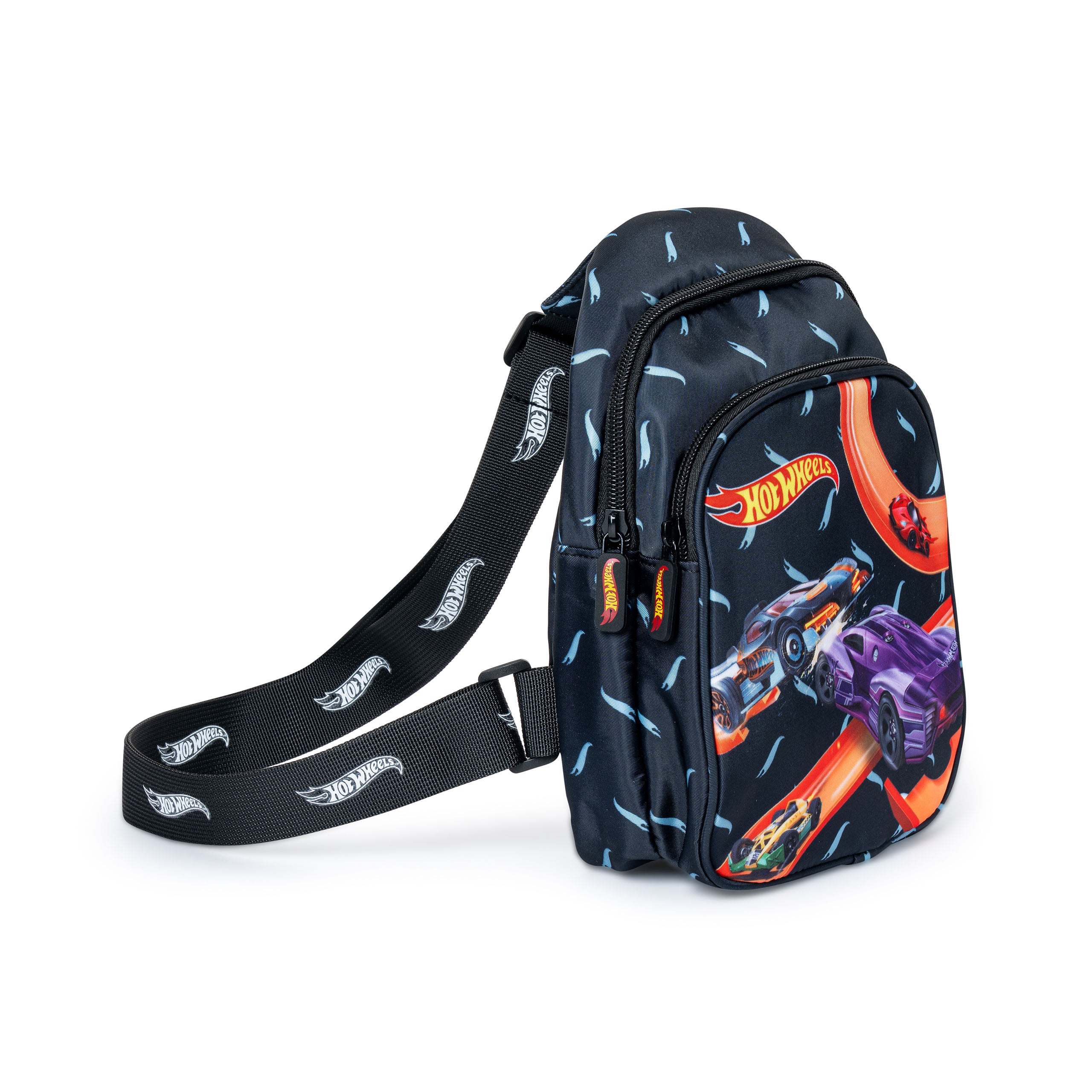 Hot Wheels Off the Track Kids Sling Bag