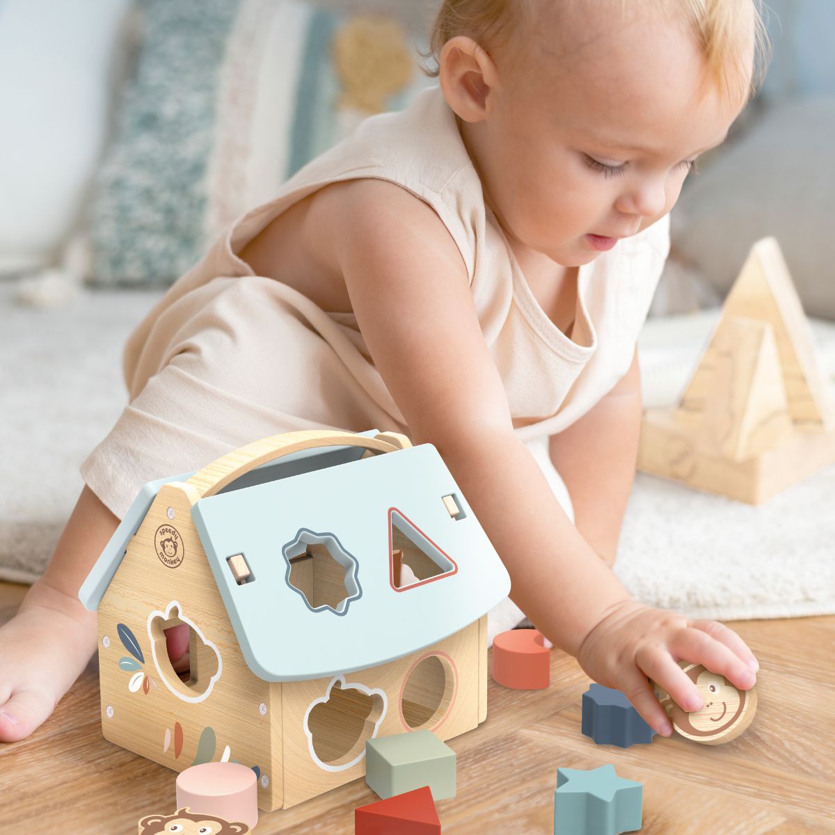 Alternative view of House Shape Sorter