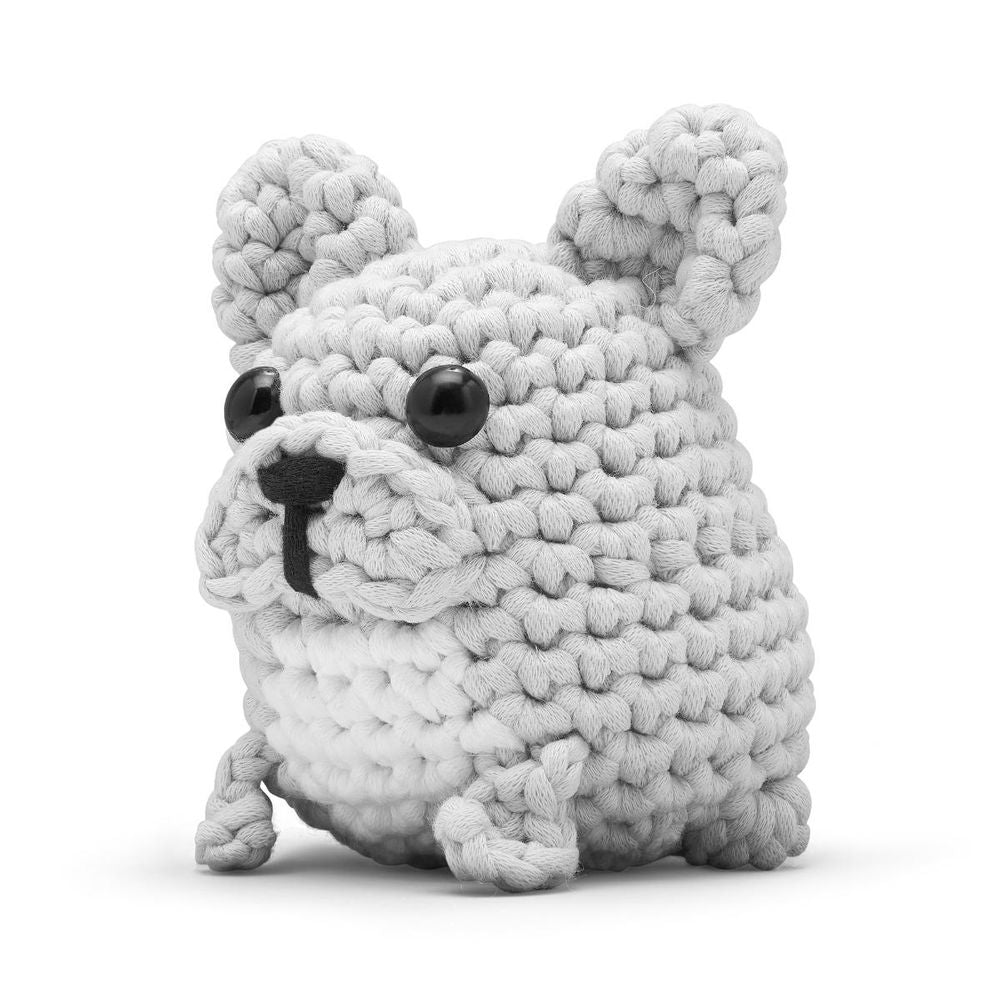 Hugo the French Bulldog Learn to Crochet Kit - Image 2