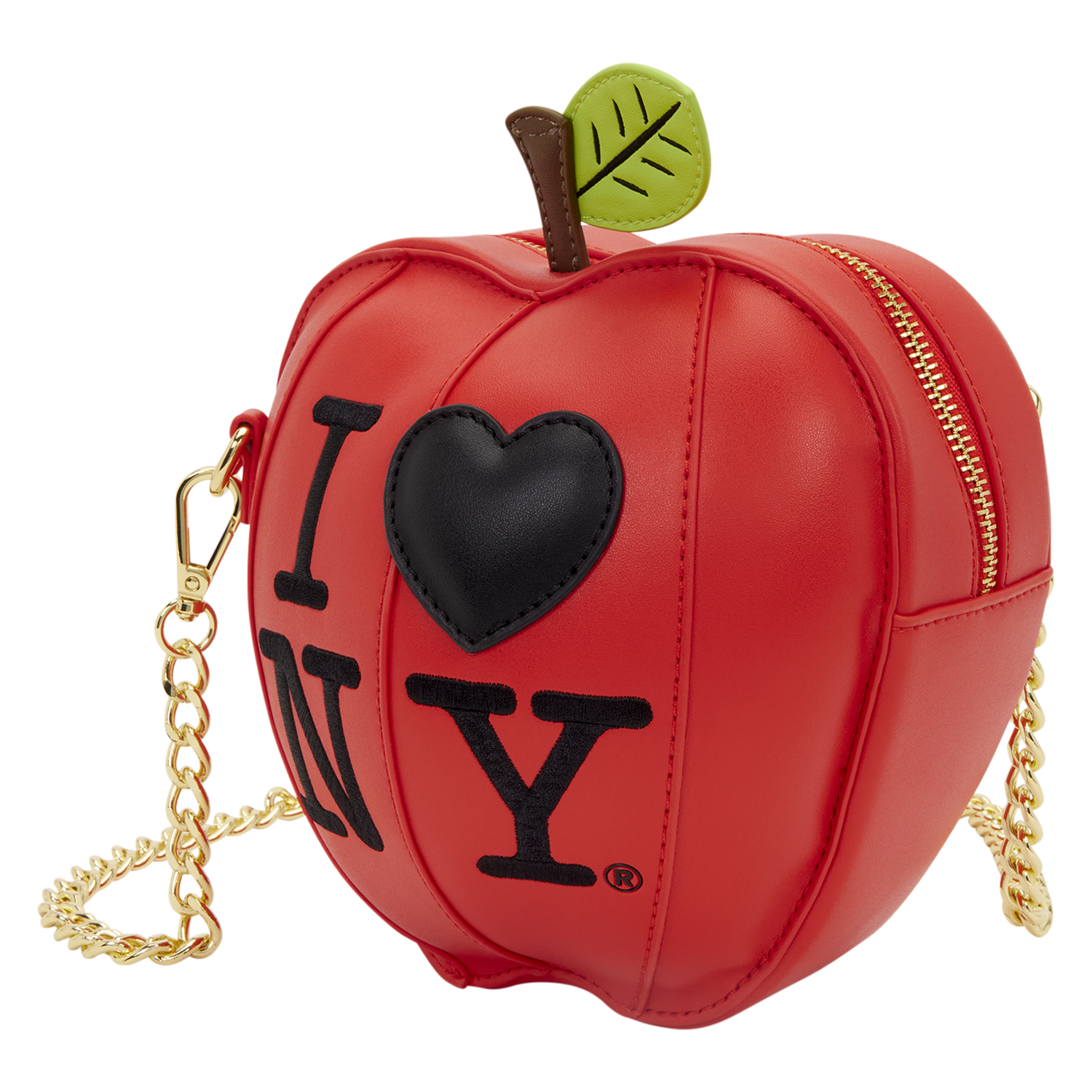 I Heart NY Apple Crossbody Purse - Image 4