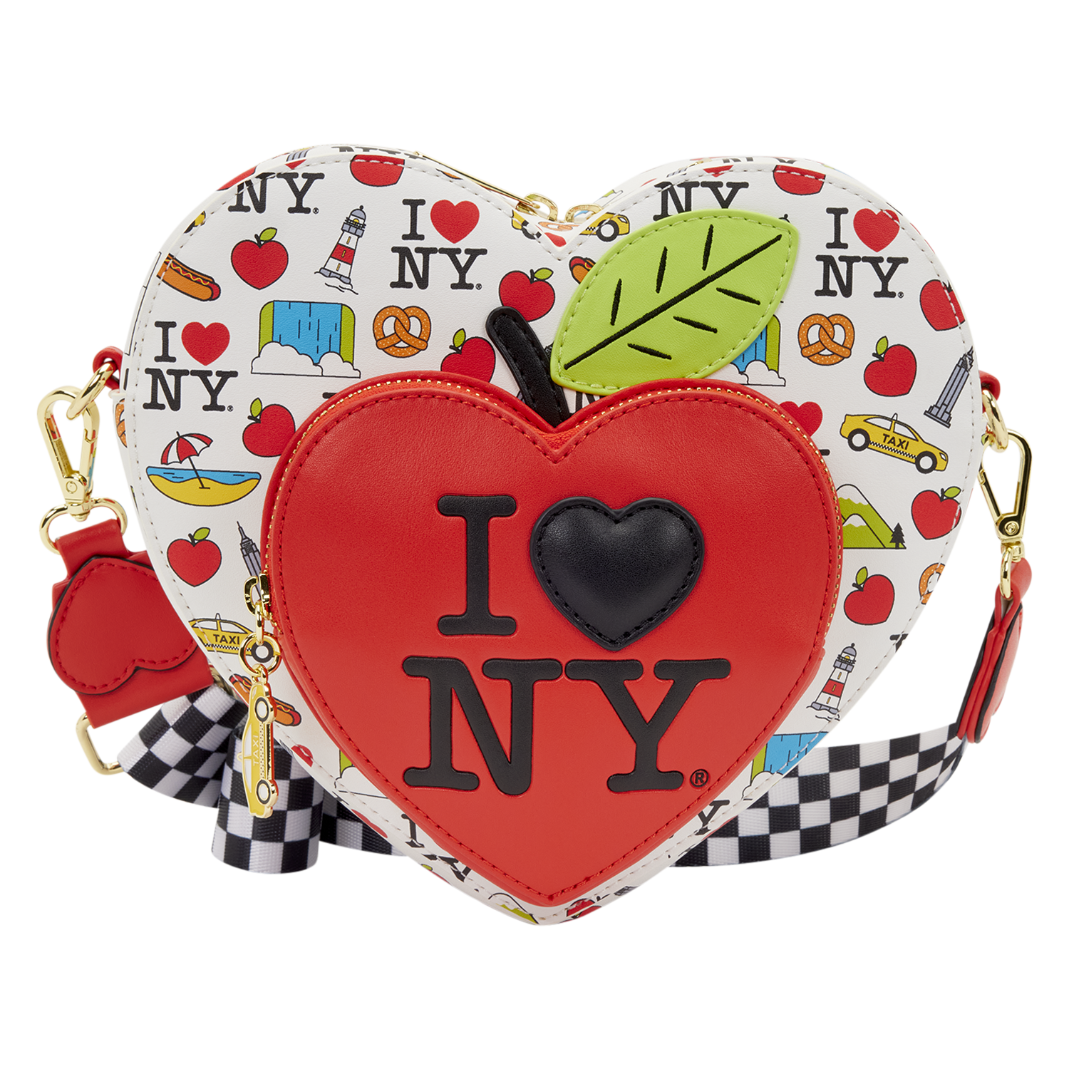 Alternative view of I Heart NY Crossbody Purse