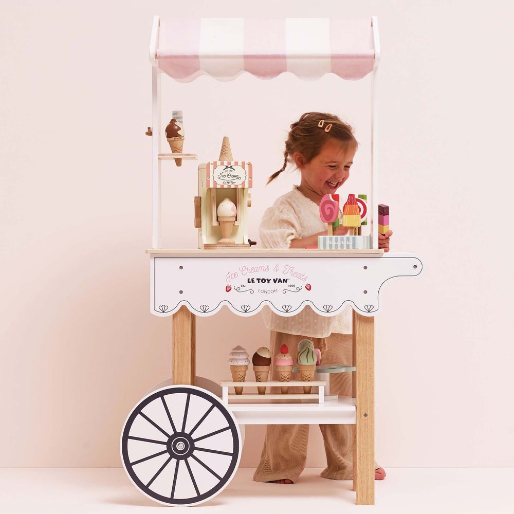 Alternative view of Ice Cream Trolley Market Stall