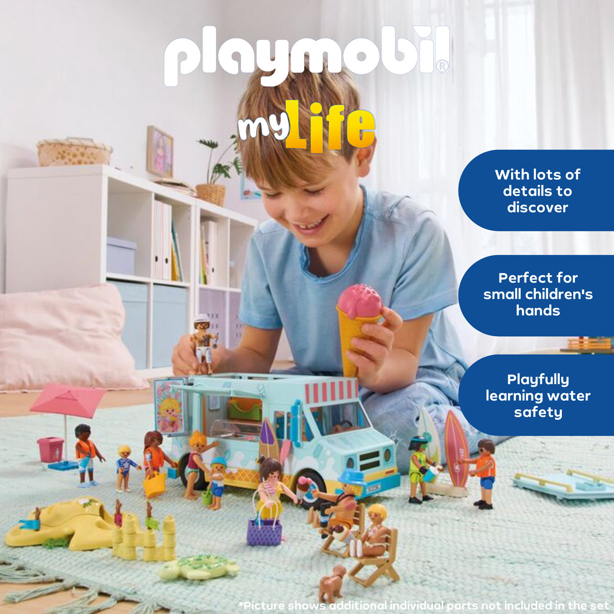 Alternative view of Ice Cream Truck with Surf Shop Playset