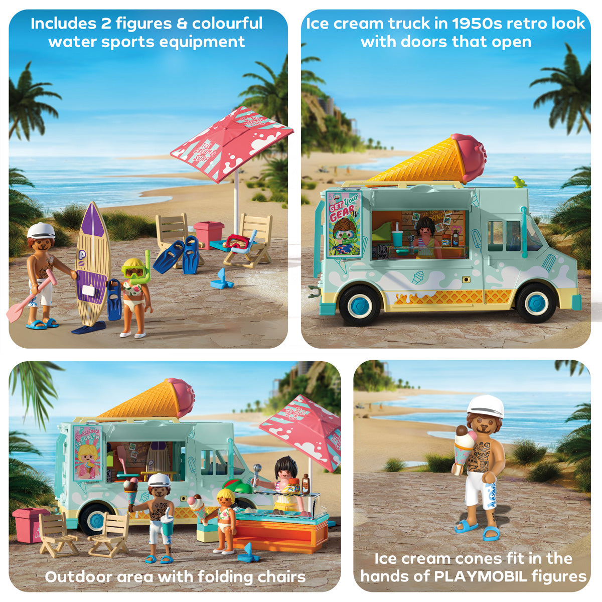 Ice Cream Truck with Surf Shop Playset - Image 5