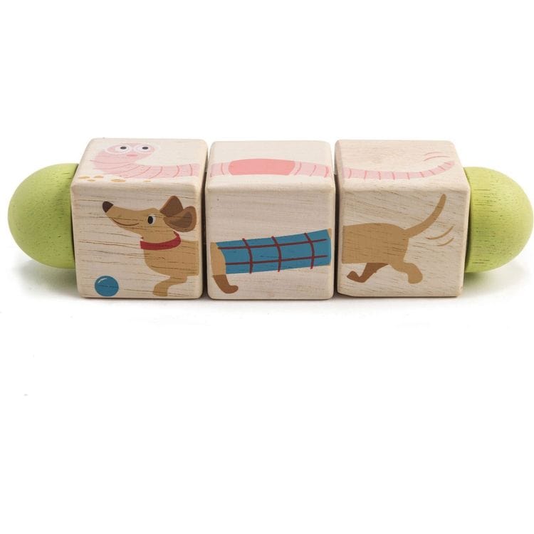 Infant Blocks Collection of Wood Toys - Image 4