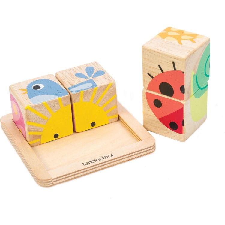 Infant Blocks Collection of Wood Toys - Image 6