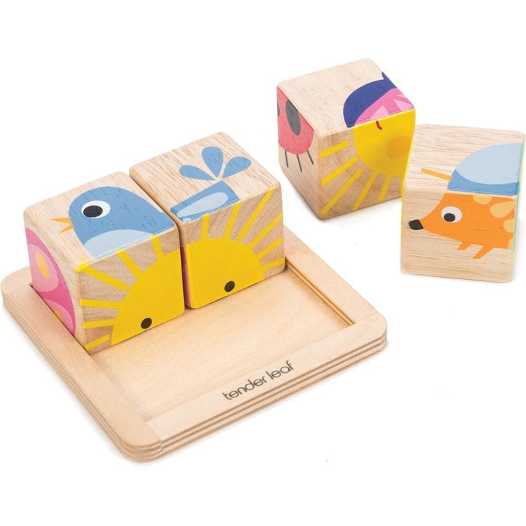 Infant Blocks Collection of Wood Toys - Image 7