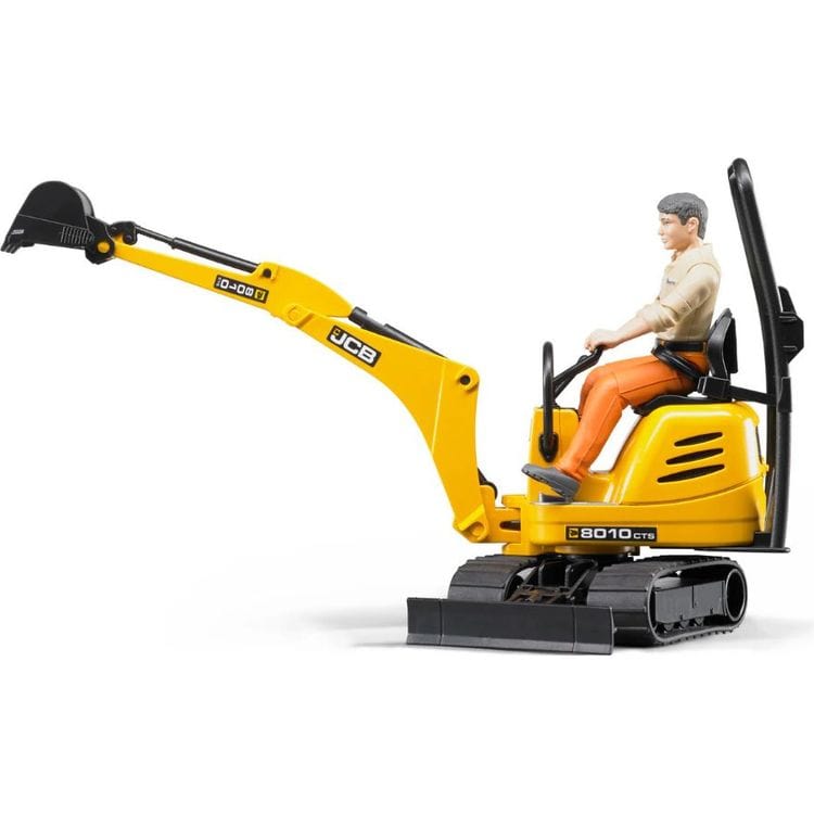 JCB Micro Excavator 8010 CTS with Worker - Image 3