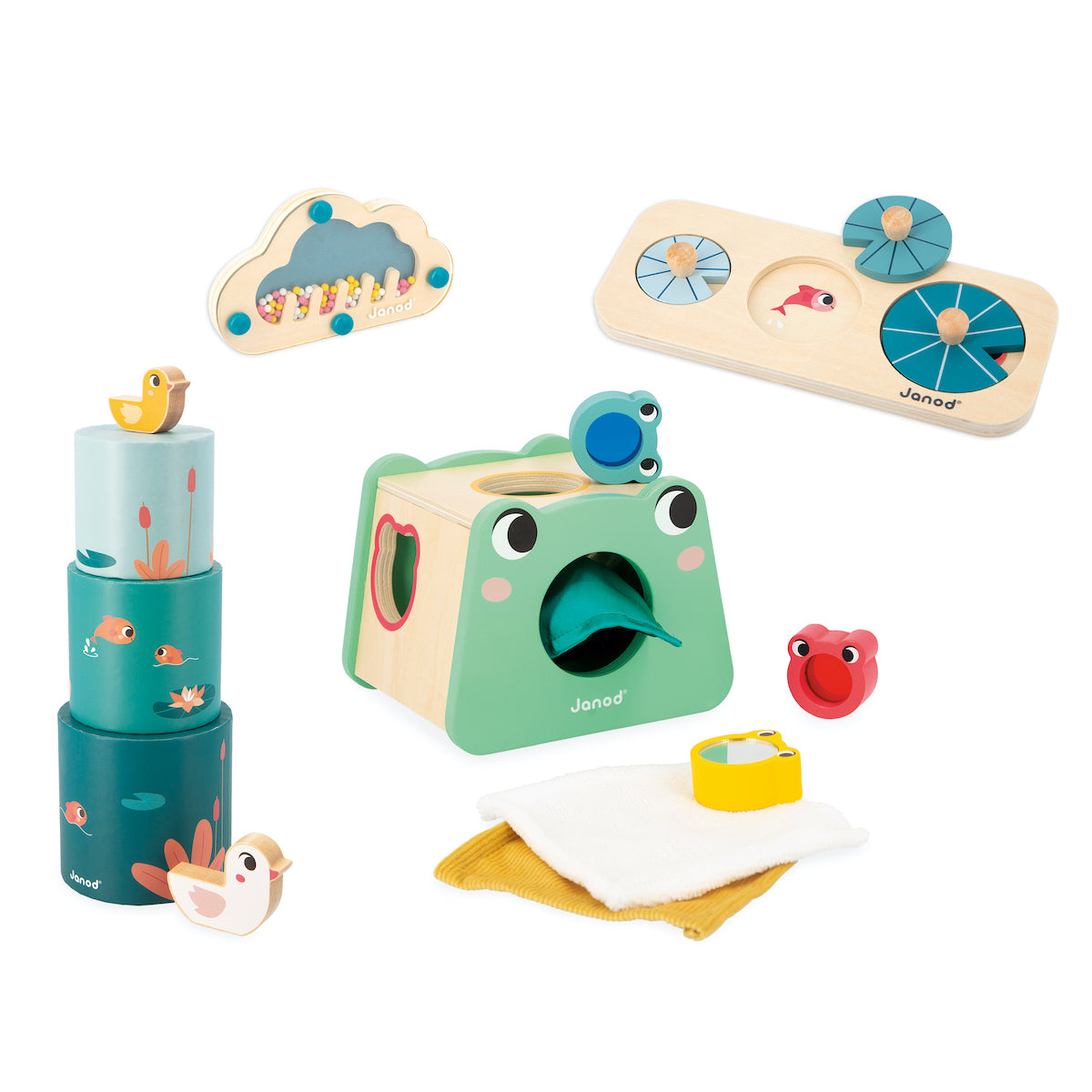 Janod Developmental Activity Box - 12 Months
