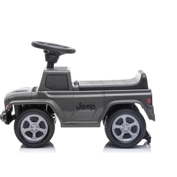 Alternative view of Jeep Rubicon Foot to Floor Ride On - Grey