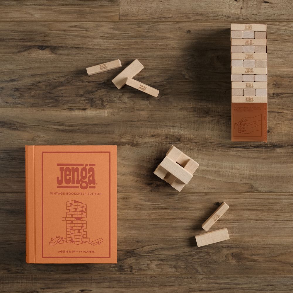 Jenga Vintage Bookshelf Edition - Image 3