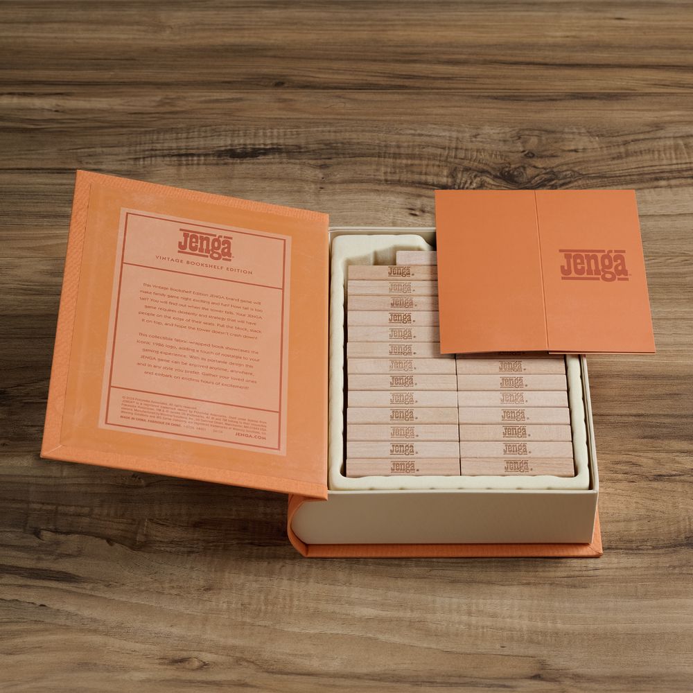 Jenga Vintage Bookshelf Edition - Image 4