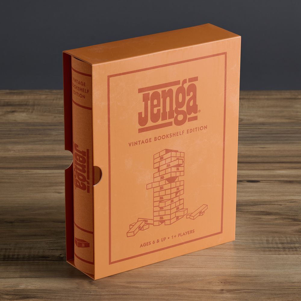 Jenga Vintage Bookshelf Edition - Image 7