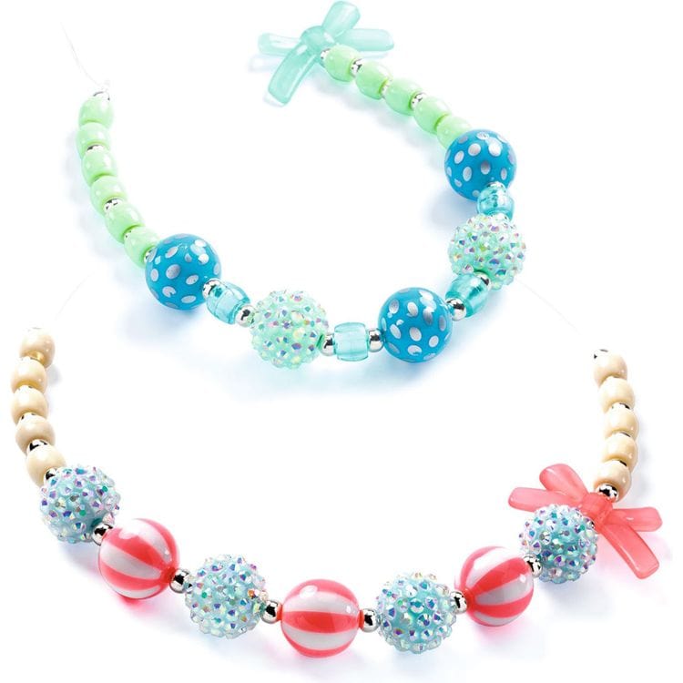 Alternative view of Jewelry Making Bubble Beads - Silver