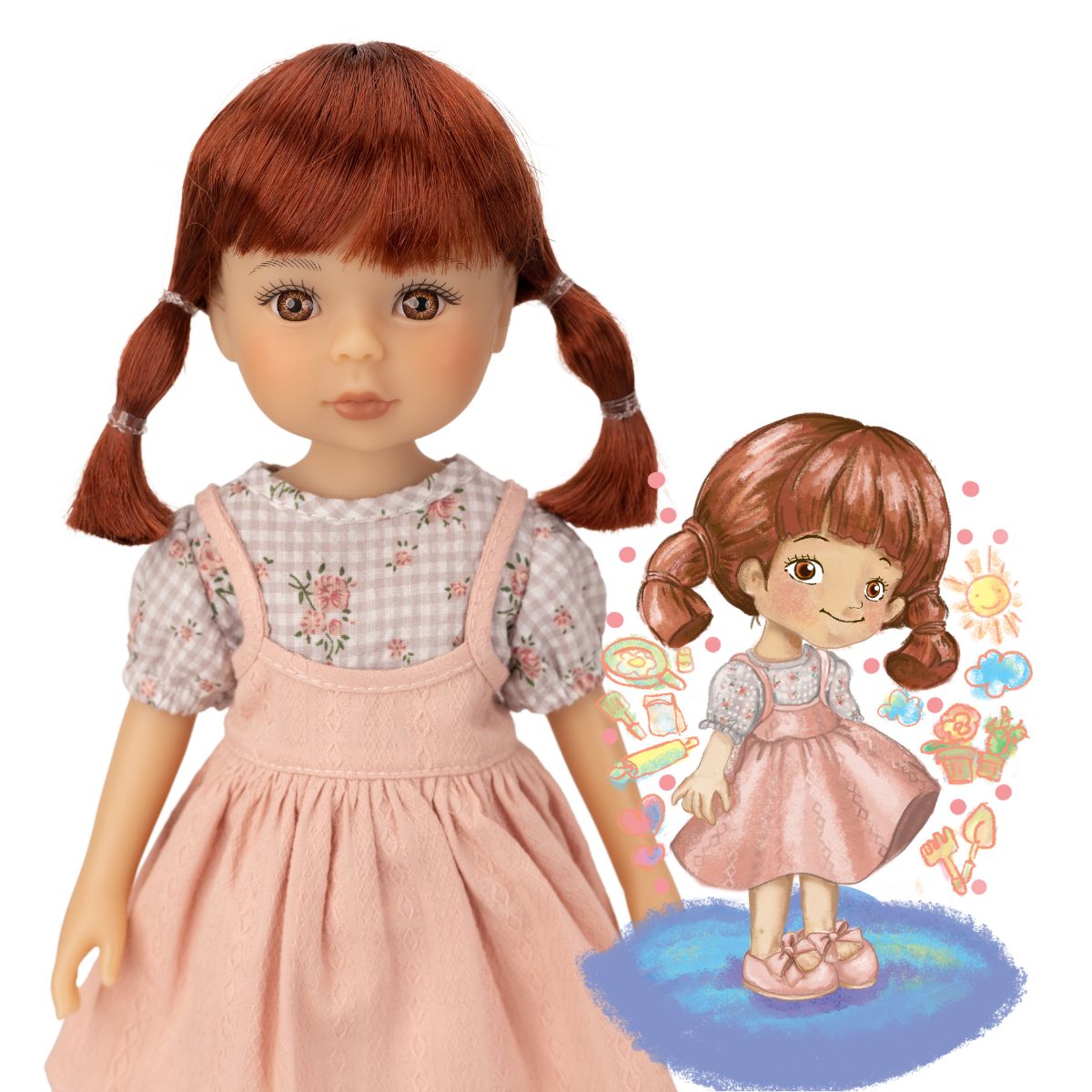 Alternative view of Jolli Buddies - Dorothy 12.5" Collectible Doll