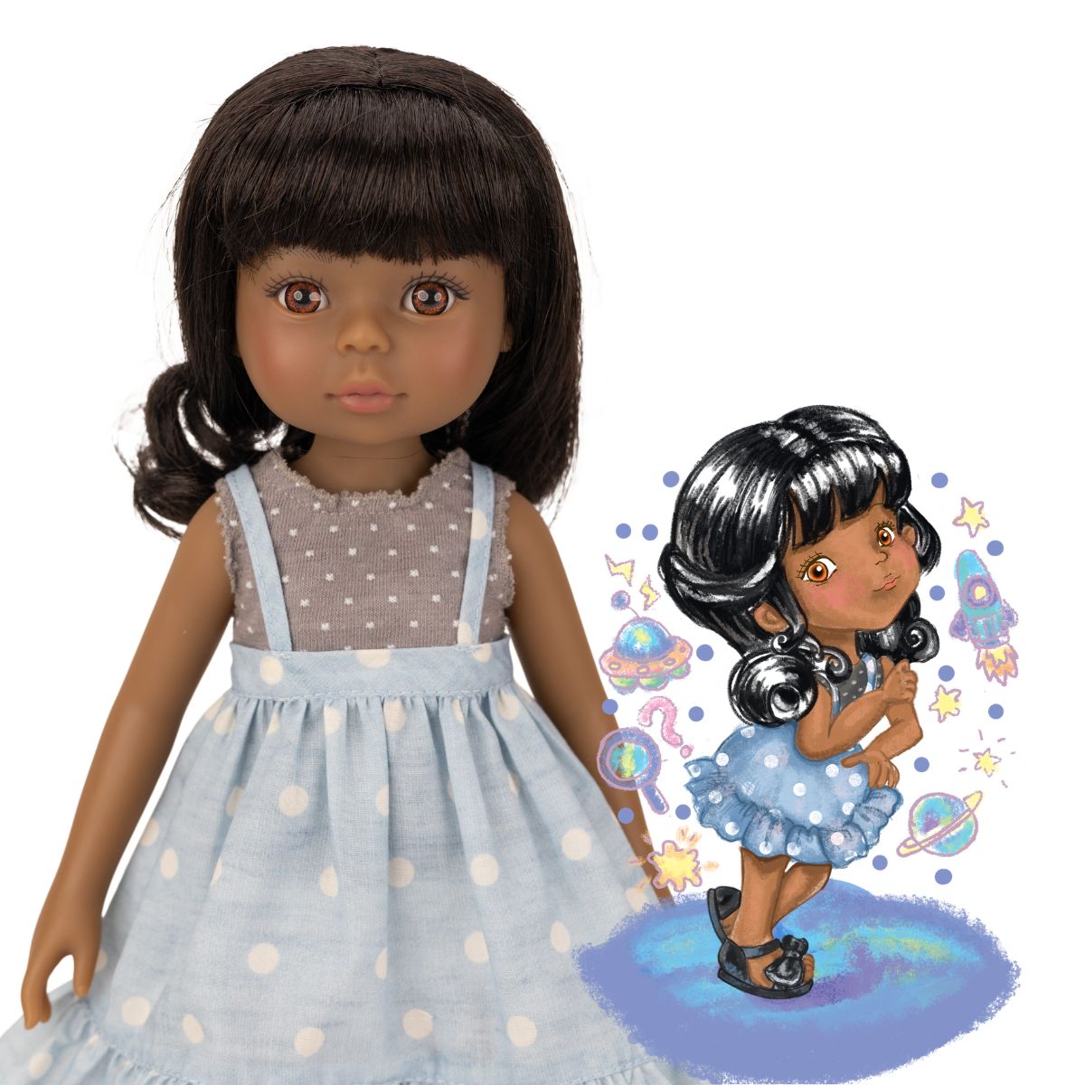 Alternative view of Jolli Buddies - Ophelia 12.5" Collectible Doll