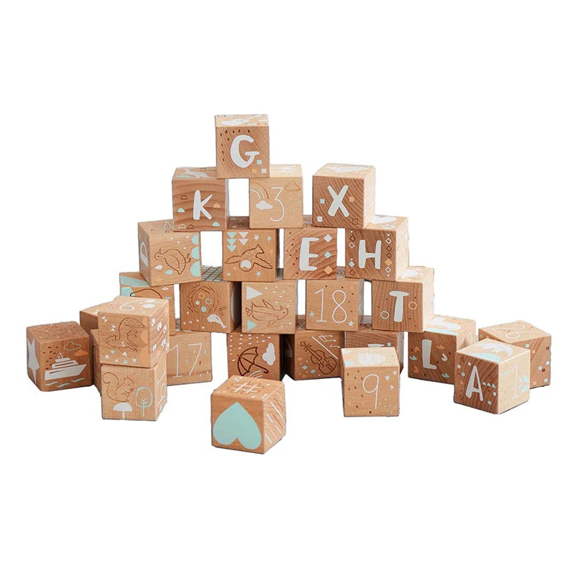 Keepsake Etched Baby Blocks - Image 6
