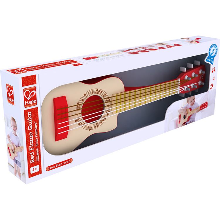 Kid's First Musical Guitar - Red Flame - Image 5