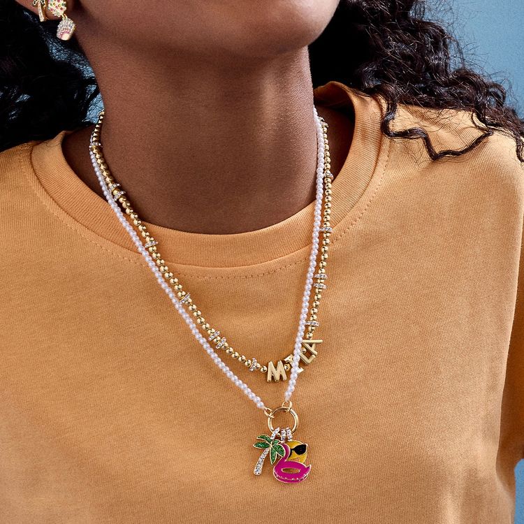 Alternative view of Kid's Summer Charm Necklace