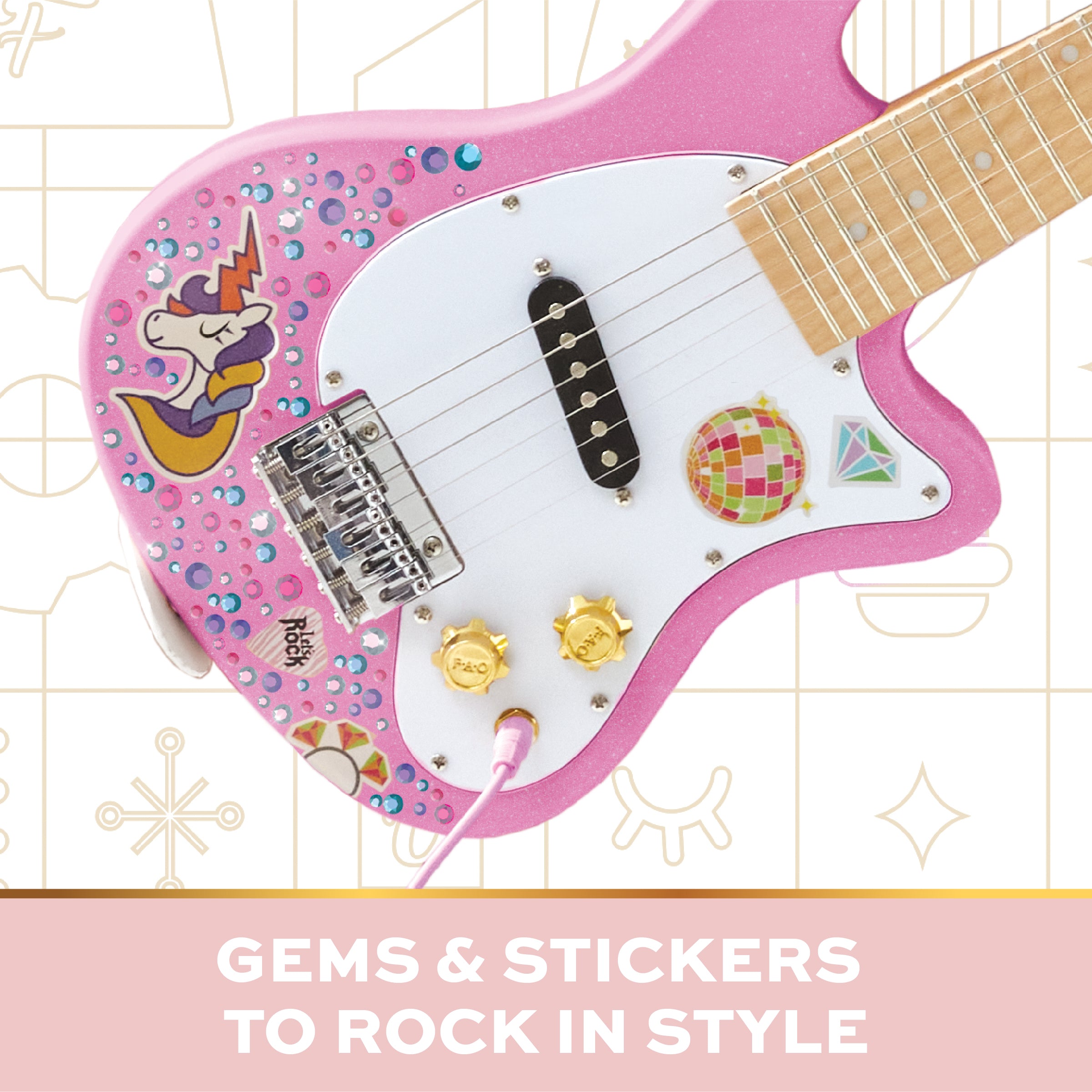 Kids Electric Guitar and Amp - Image 3
