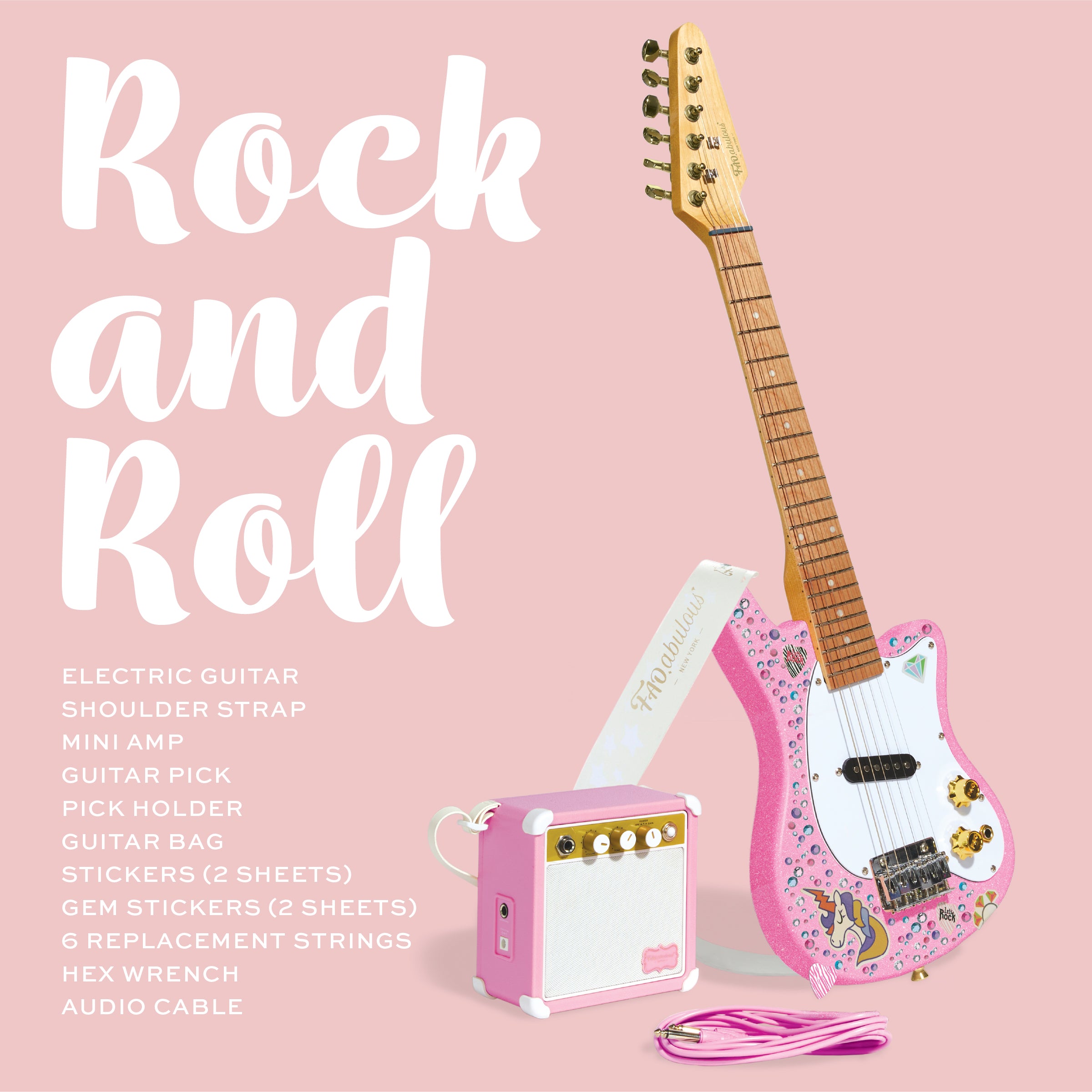 Kids Electric Guitar and Amp - Image 6