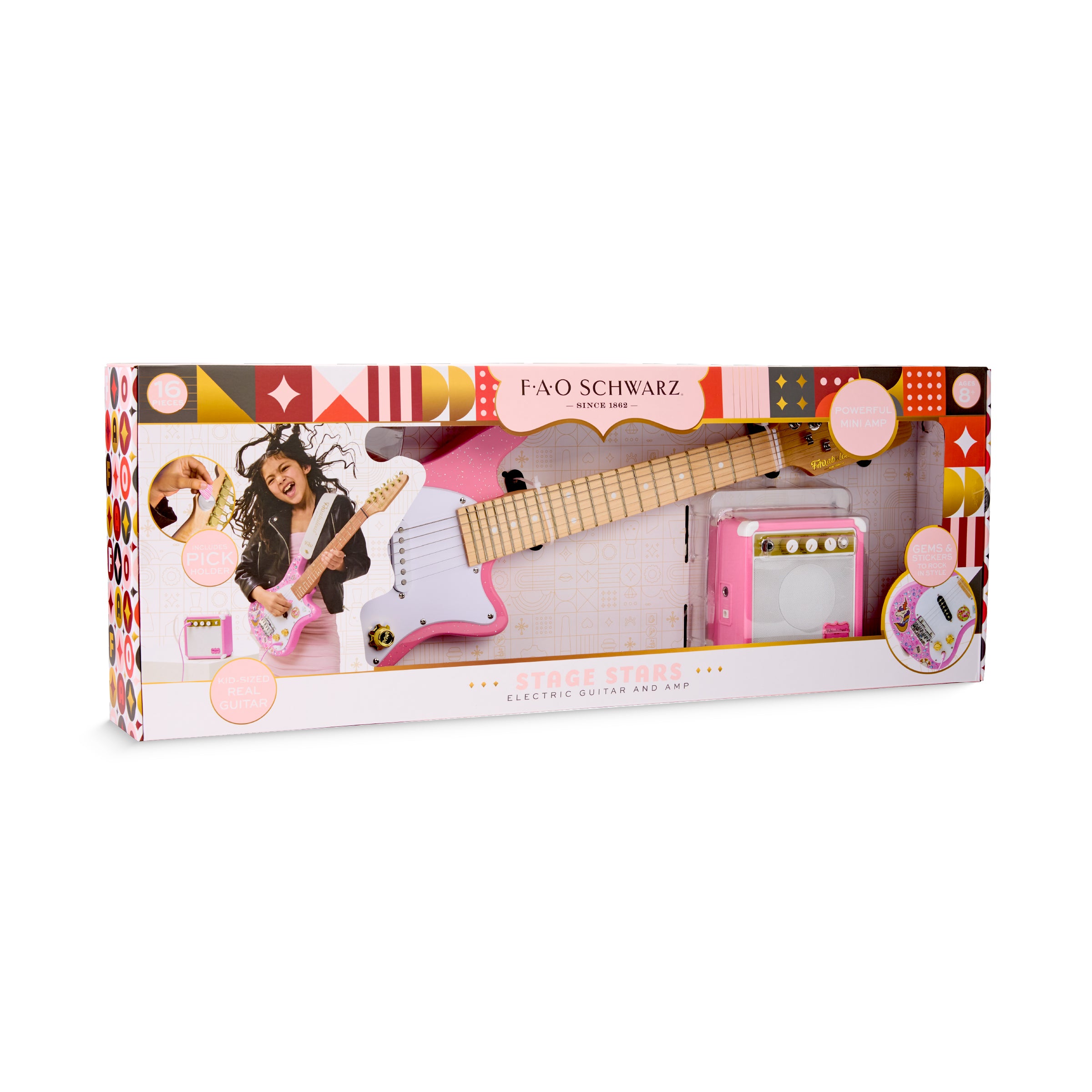 Kids Electric Guitar and Amp - Image 9
