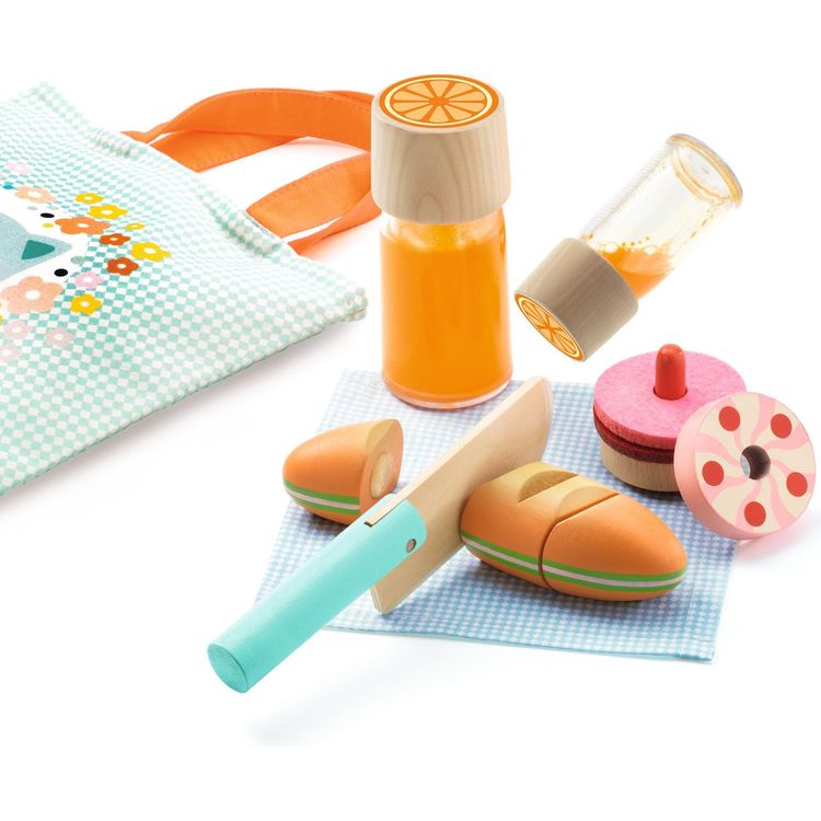 Alternative view of Kitten's Picnic Pretend Play Set