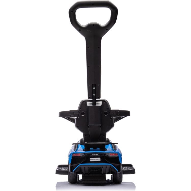 Lamborghini 3-in-1 Push Ride On Toy Car - Blue - Image 5